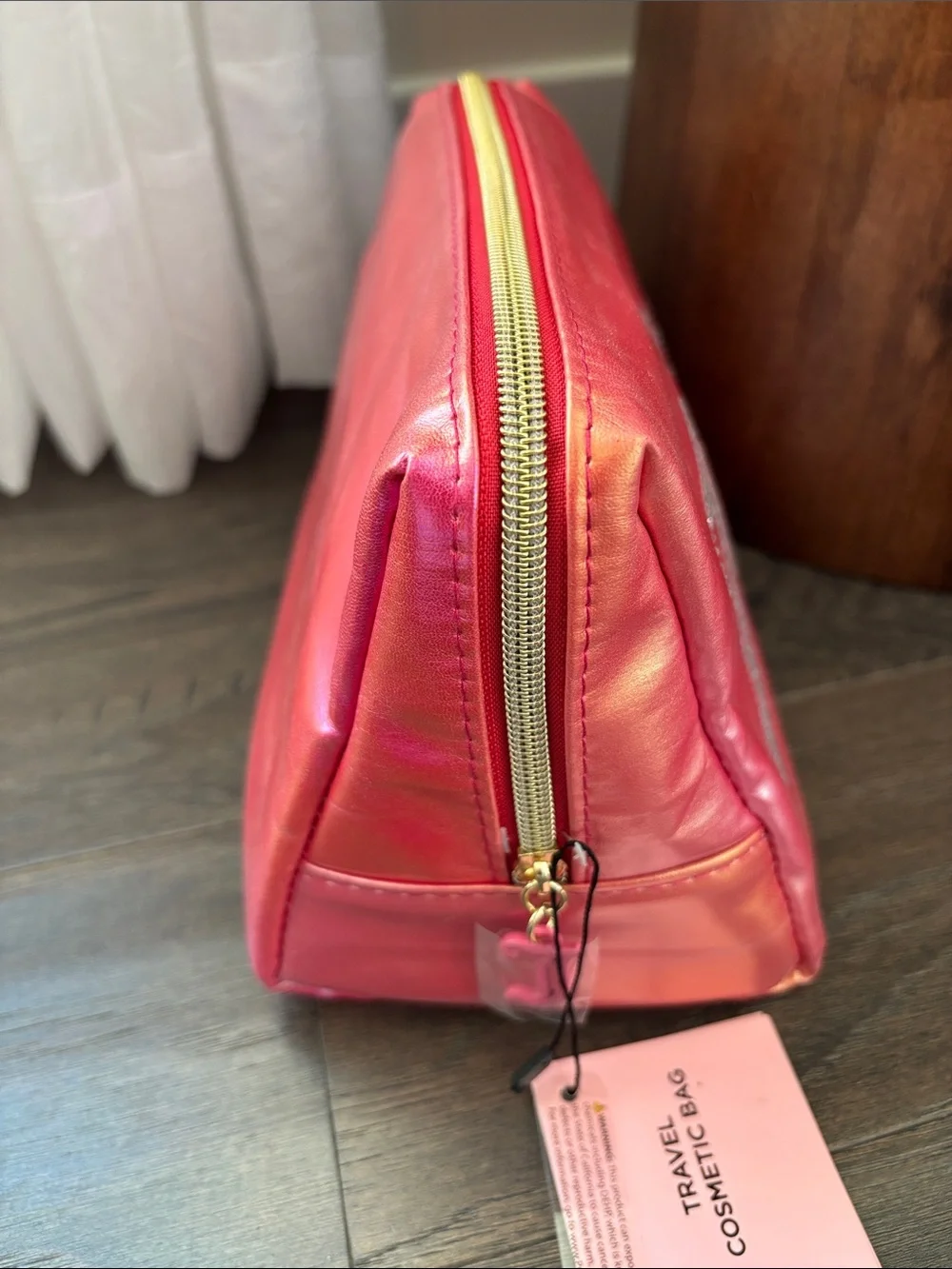 Juicy Couture Travel Wedge Cosmetic,vibrant ombré effect,reflective rhinestones